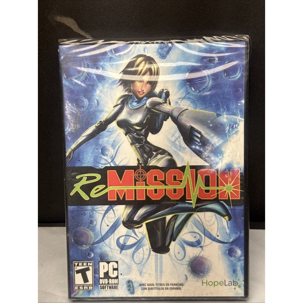 "ReMission" Educational PC Game DVD-ROM‎ [2008] New and Sealed